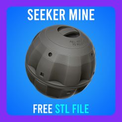 01.jpg Free STL file ▷ The Division - Seeker Mine V.1・3D printer model to download