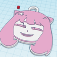 anya.png STL file Anya Forger Keychain - Spy x Family・Design to download and 3D print