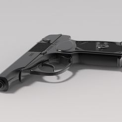 untitled.2.jpg Fichier STL Pistolet PM-2 Makarov・Idée pour impression 3D à télécharger