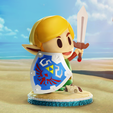 RenderFinalLinkawakening4.png Chibi Link - Zelda Link´s Awakening (Fan Art)