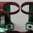 Render1-Front.png Elevated bowl-holder for your fur friend/s