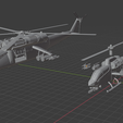 Size.png Intergalactic Guard 1st Airmobile Division - AH-1 Vendetta Attack Helicopter