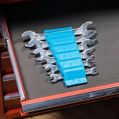 STL file Ratchet Tap Wrench Box/Holder Storage 🔧・Template to