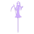 vampyriene v2.stl ハロウィン ヴァンパイア・レディ カップケーキ・トッパー