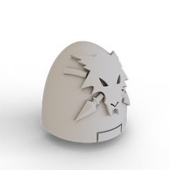 Mk6-Shoulder-Pad-Wolfspears-0000.png Shoulder Pad for MKVI/Mk6 Power Armour (Wolfspears)