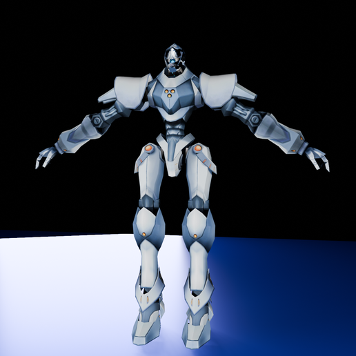 Argent Sentinel - High-Mobility Mecha-Knight