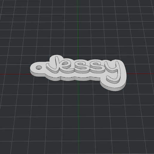 Keychain Jessy 3D model