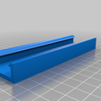 Rail_porte_capsule_X4.png Free STL file Holder for a collection of beer capsules・Design to download and 3D print