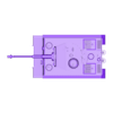 tigerI.stl Tiger I tank - 3d print (rotable turret)