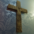 CROSS-1.1.png Wall сross 3  - 3D MODEL STL- files For CNC and 3D Printer.Download.