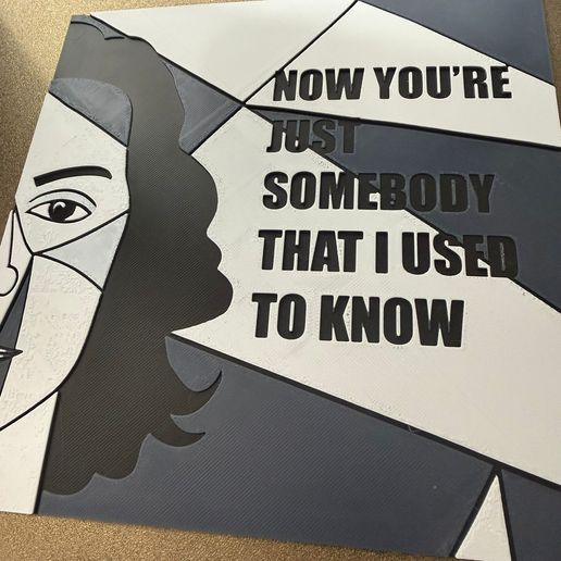 LyricForge - Gotye - Somebody I used to know