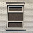 186965860_306319944311014_767046624769187932_n.jpg WINDOW FRAME, LINTEL AND SILL 7MM SCALE O GAUGE MODEL RAILWAY BUILDING