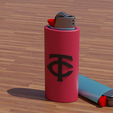 TwinsBicCase.png Minnesota Twins Bic Lighter Case