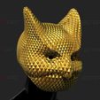 default.128.jpg Squid Game Mask - Boss Mask Cosplay 3D print model