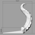 fermaporta-quote.png tentacle door stop 3D print model