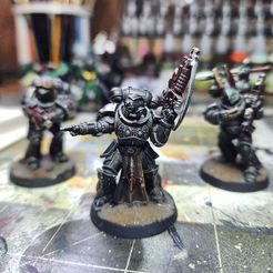 Gloomy Angels + Templar Crusaders Prime Knightly Torsos