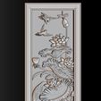 Lotus-Flower_tall_4-7.jpg Lotus pattern relief design for CNC router
