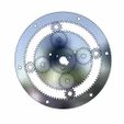 ravigneaux gear 1.jpg Archivo STL El sistema de engranajes planetarios de Ravigneaux・Plan de impresión en 3D para descargar