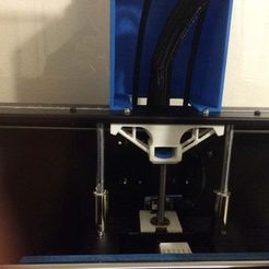 161.JPG Free STL file wanhao duplicator 4s z-axis-brace and bushing・Design to download and 3D print