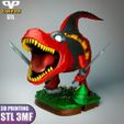 4.jpg Dinopool Chibi for 3D Printing STL 3MF 3DXM ChibiSTL