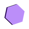 PB_1_hexagon.stl Pattern Blocks, Math, Geometry, Art
