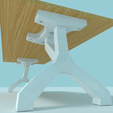 bed table side.png Bed table - Bed table - Mesa de cama 3D print model