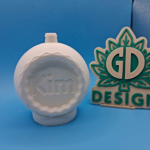 20251123_185737.jpg Ornamento de Navidad Personalizado Kim 3D Luz