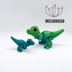 IMG_1187.jpg Fichier 3D M3D - Flexi Baby Raptor・Modèle à imprimer en 3D à télécharger