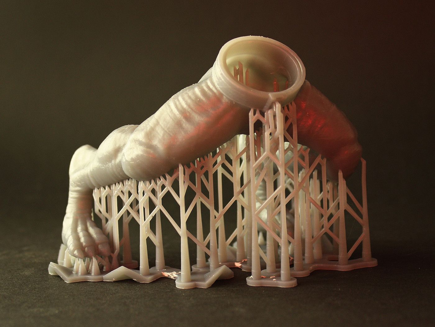 _Beats_Legs_Grid_small.jpg STL file Beast Statue・3D printer design to download, 3D-Ghost