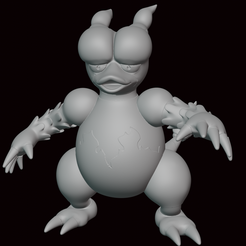 Magmar.png Archivo STL 126- Magmar Pokemon Figure・Objeto imprimible en 3D para descargar