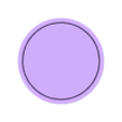 Moon_Disc_insert.stl CADI BAYRAMI Derinlik Silueti Mezar Taşı