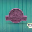 CUTTERDESIGN Dy COOKIE CUTTER WAKER Fichier STL Logo Jurassic World Découpeur de biscuits・Modèle pour imprimante 3D à télécharger