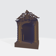 Retablo sencillo imagen completa.png Barroque box (Baroque niche, religious altarpiece)
