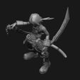 5.jpg Zidane Tribal - Final Fantasy IX - Playstation 1 style lowpoly