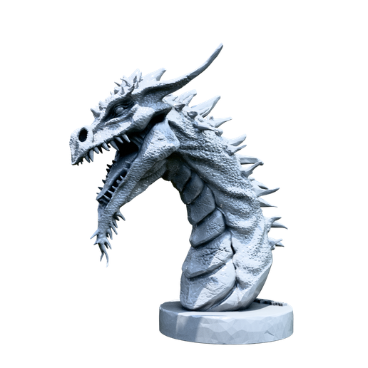🐉 Dragon bust LOW resolution free 3D print model・Archivo STL Gratis ...