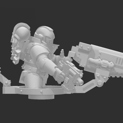 Pintle-gunner-1.png STL-Datei IF-Multi-Mikrowelle mit Schütze auf Drehbolzen kostenlos・3D-druckbare Vorlage zum herunterladen