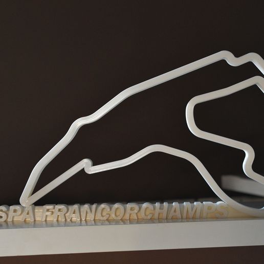 Spa-Francorchamps CIRCUIT LARGE VERSION 3D model