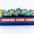 IMG_20230611_163418.jpg Pokemon Trading Card Game display piece and magnet sign.