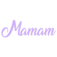 Mamam.stl Descargar archivo STL Mamam • Objeto para impresión 3D, merry3d