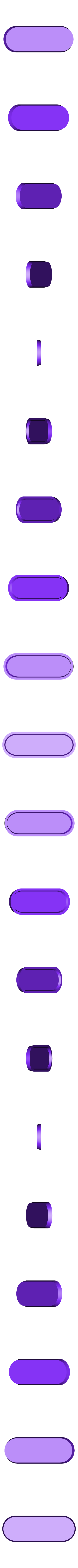 25x70_H.stl Hollow bases 2mm wall