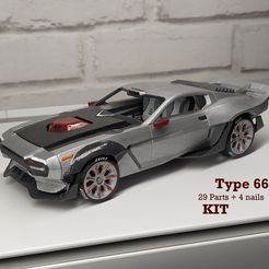 Type-66-Kit.jpg Free 3D file Type 66 Avanger - C-3D・3D printing design to download