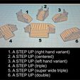 A-STEP-UP-decks.jpg HO Scale Mobile Home (Trailer) Decks and Steps Collection