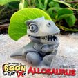 Boon_Allosaurus_1.jpg (Arms ONLY) Boon the Tiny T. Rex: Allosaurus UpKit - 3DKitbash.com