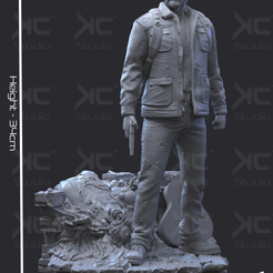 1.png Joel - The Last of Us FanArt 3D print model