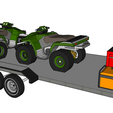 8.png ATV CAR TRANSPORT TRUCK TRUCK RAIL FOUR CYCLE MOTORCYCLE MOTORCYCLE VEHICLE ROAD 3D MODEL