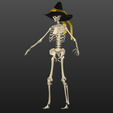 squelette1chapeau.png Standing skeleton