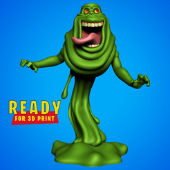 main-1.png STL file slimy monster・Template to download and 3D print