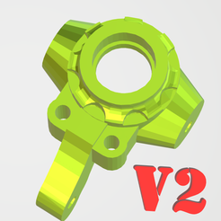 Rlaarlo-ak917-front-hub-v2.png STL file Rlaarlo AK917 front hub v2・Template to download and 3D print