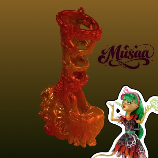 Jinafire Circus Shoes. Monster High