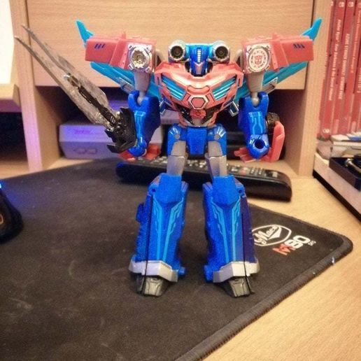 Transformers RID2015 Prime Decepticon Hunter - 3D model önizlemesi